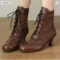 Ankle Boots Lace Up Boots Big Size Women