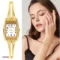 Stainless Steel Quartz Watch Ladies Watch Women Fashion