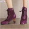 Ankle Boots Lace Up Boots Big Size Women