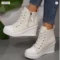 womens-black-canvas-ankle-boots-zipper